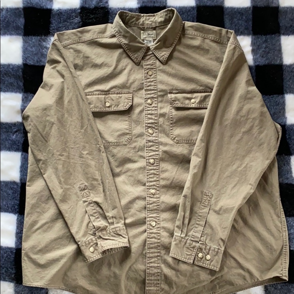 L. L. Bean button up